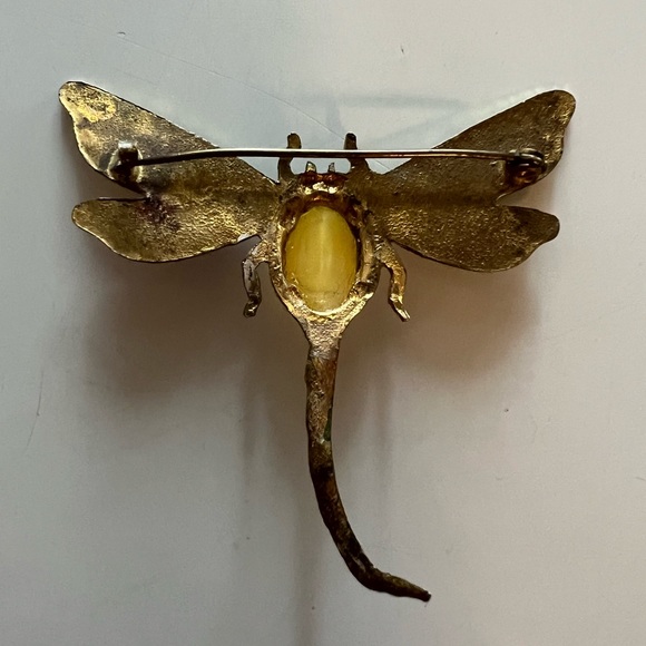Vintage Dragonfly Brooch - Picture 2 of 2
